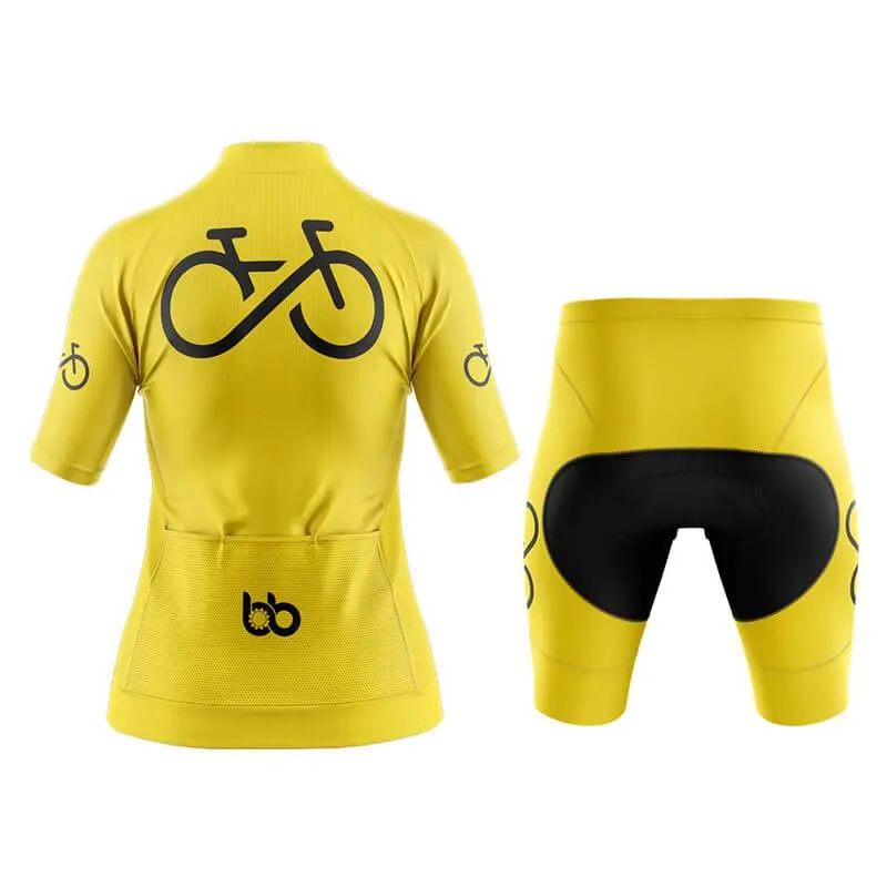 Bike Forever 2.0 Aero Cycling Kit (Yellow)