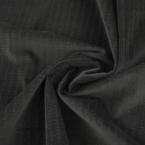 Black Corduroy Fabric 96320