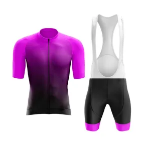 Black to Violet Aero Cycling Kit