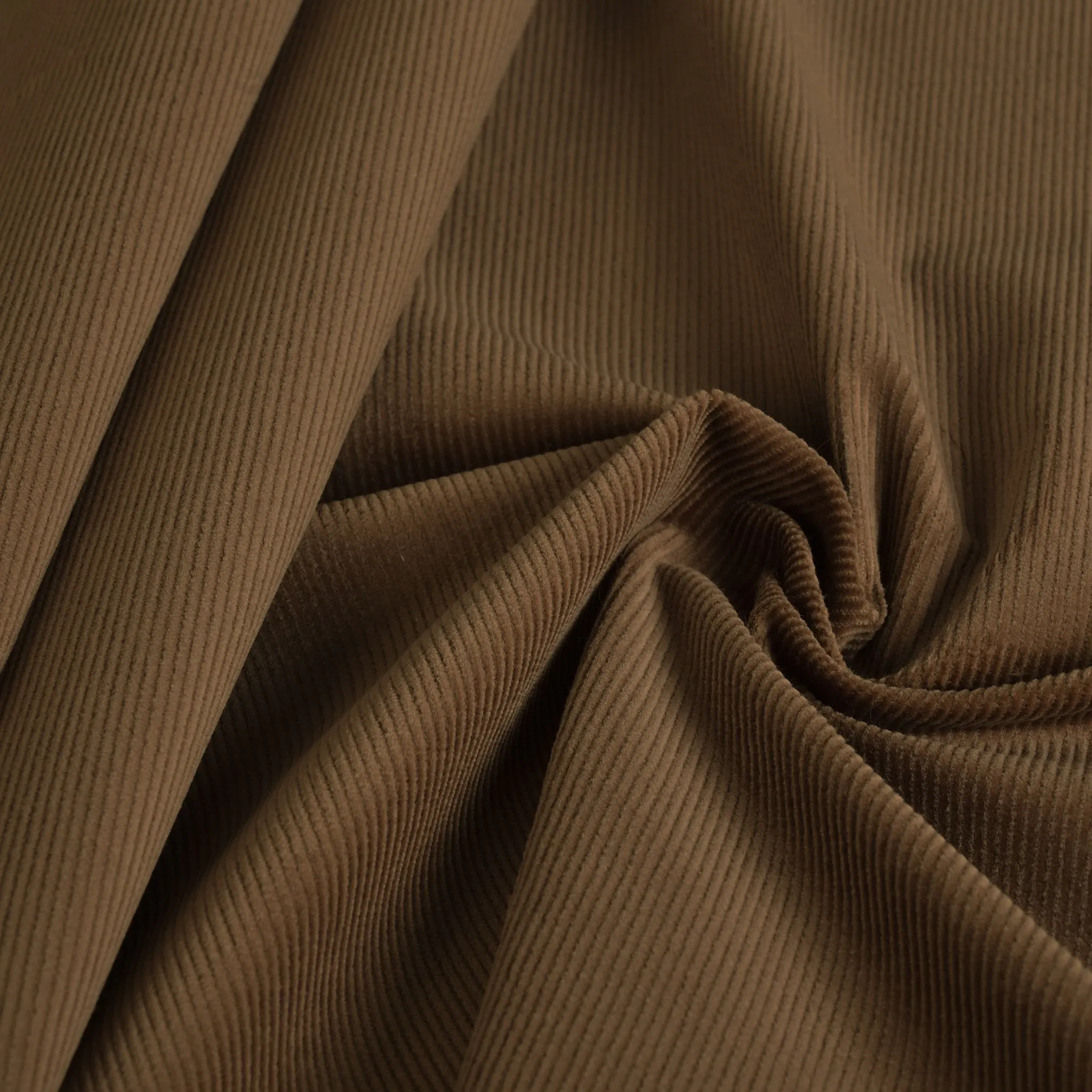 Brown Corduroy Fabric 3876