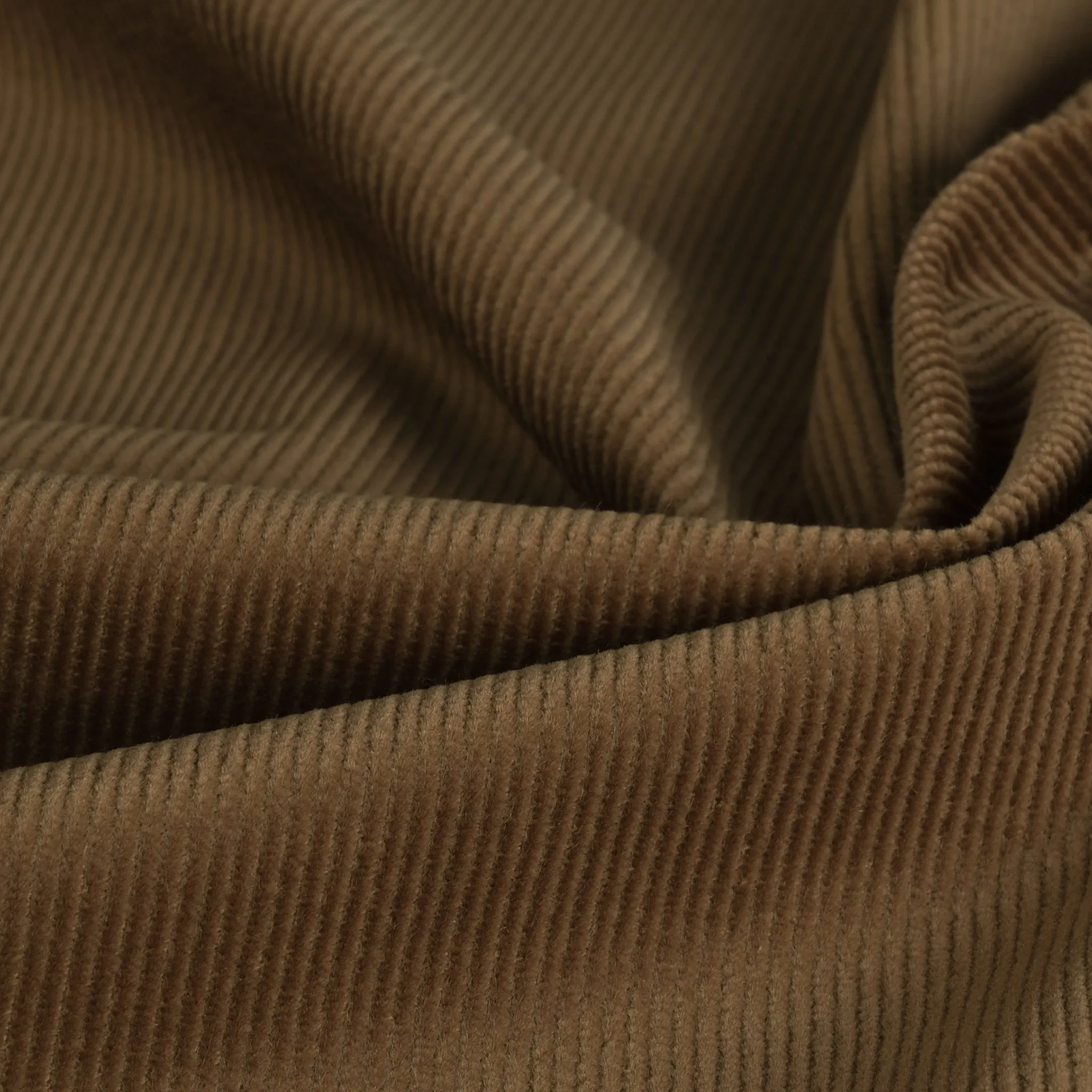 Brown Corduroy Fabric 3876