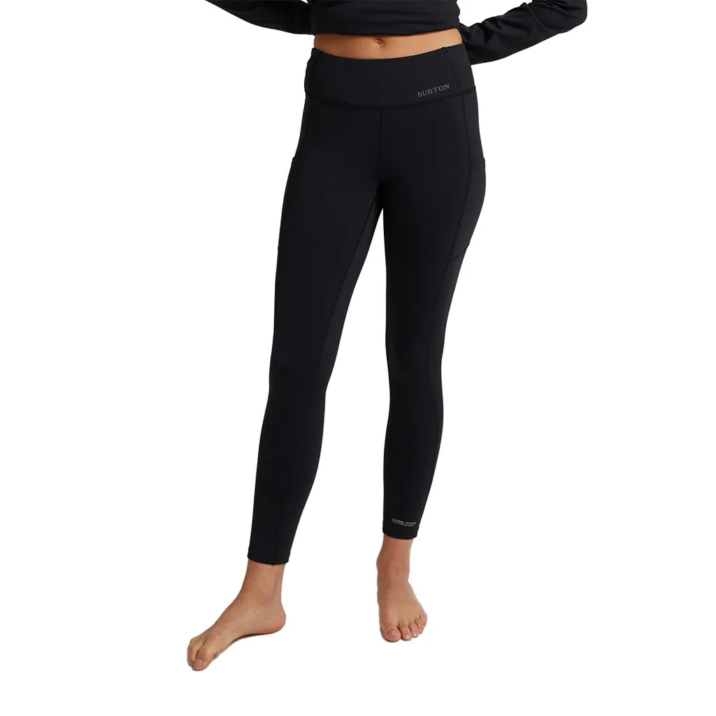 Burton Womens Heavyweight X Thermal Pant - True Black