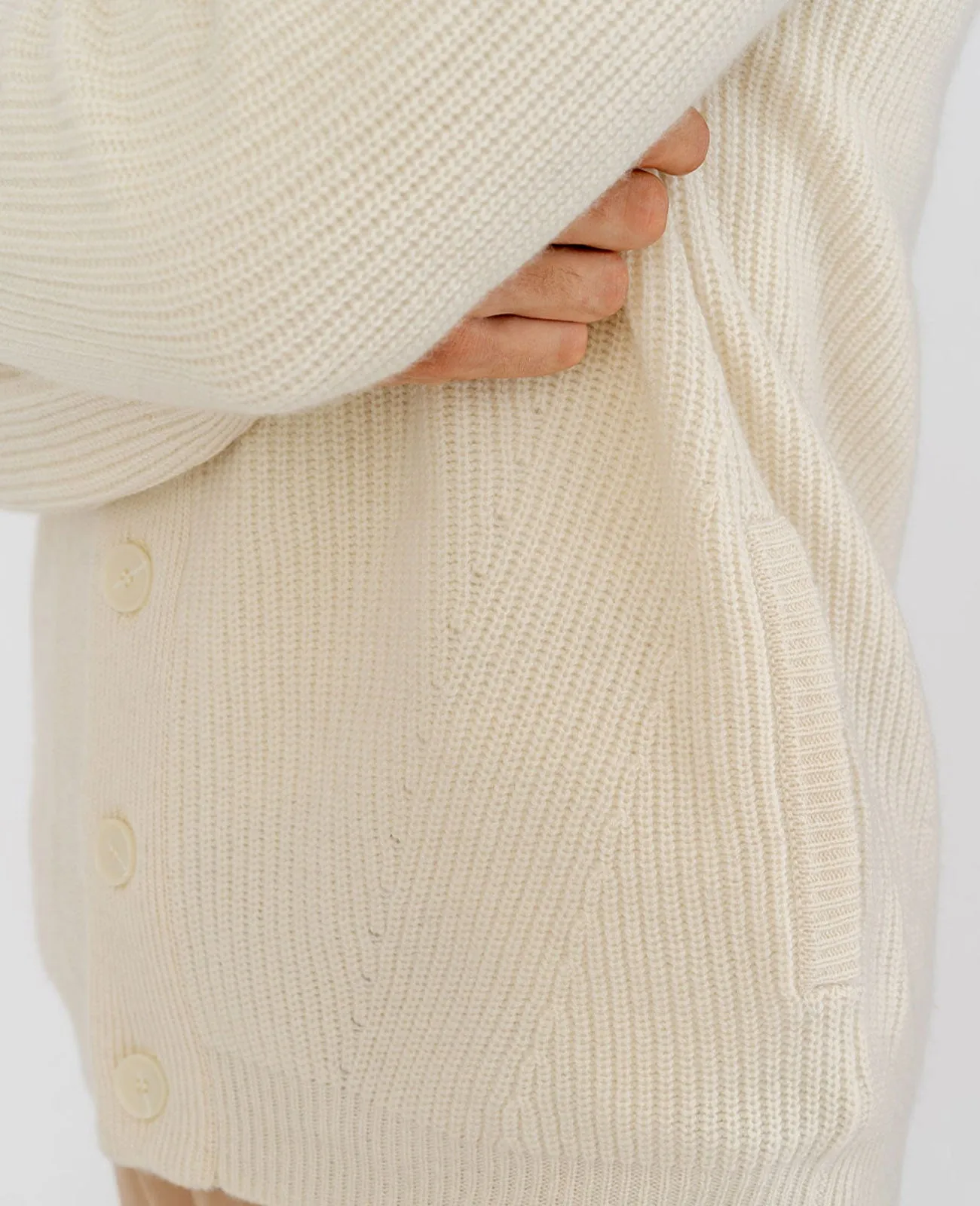 Cashmere Shawl Collar Cardigan