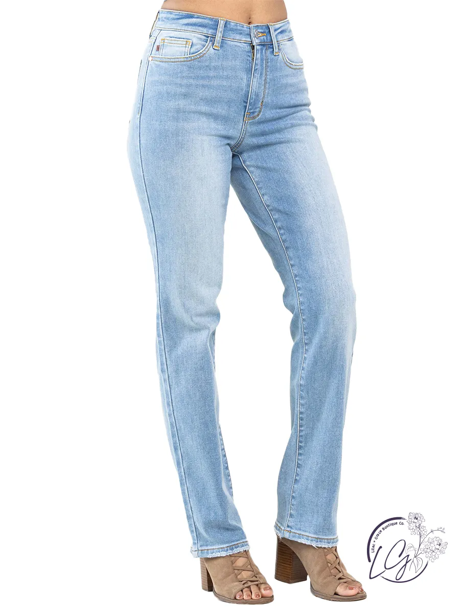 Colleen High Waist Straight Leg Jeans By Judy Blue