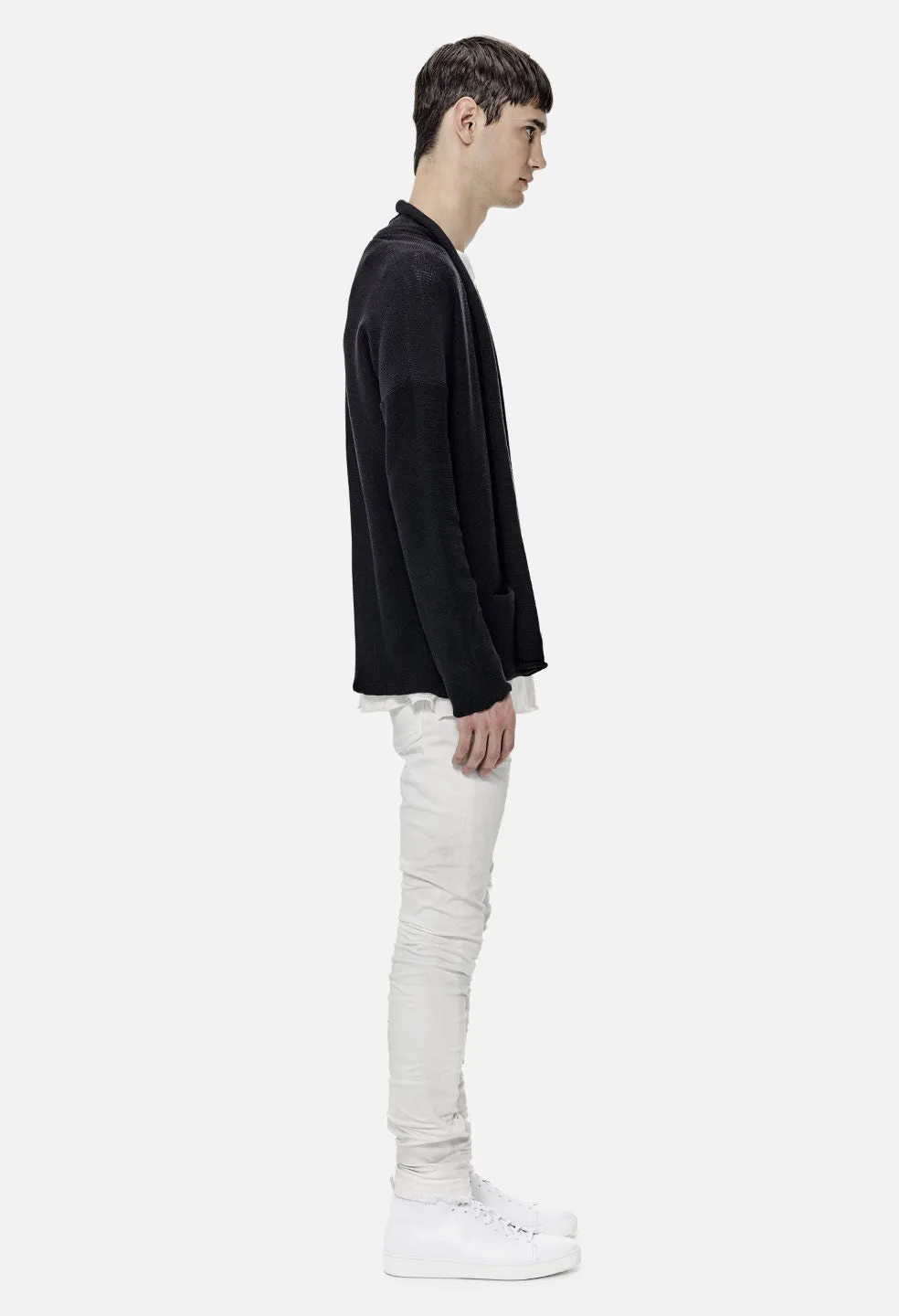 Cotton Cardigan / Black