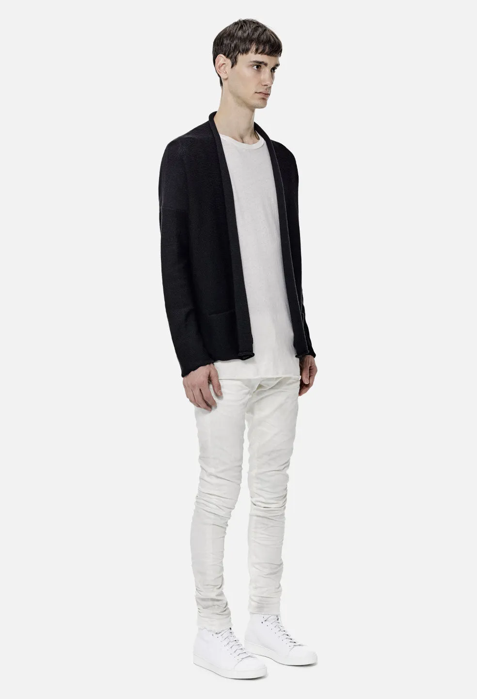 Cotton Cardigan / Black