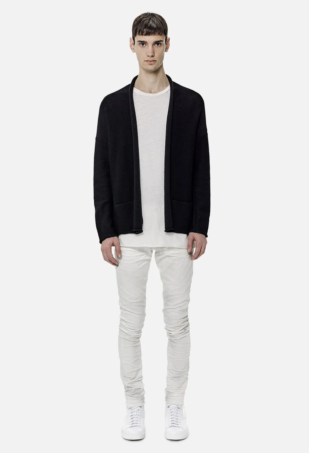 Cotton Cardigan / Black