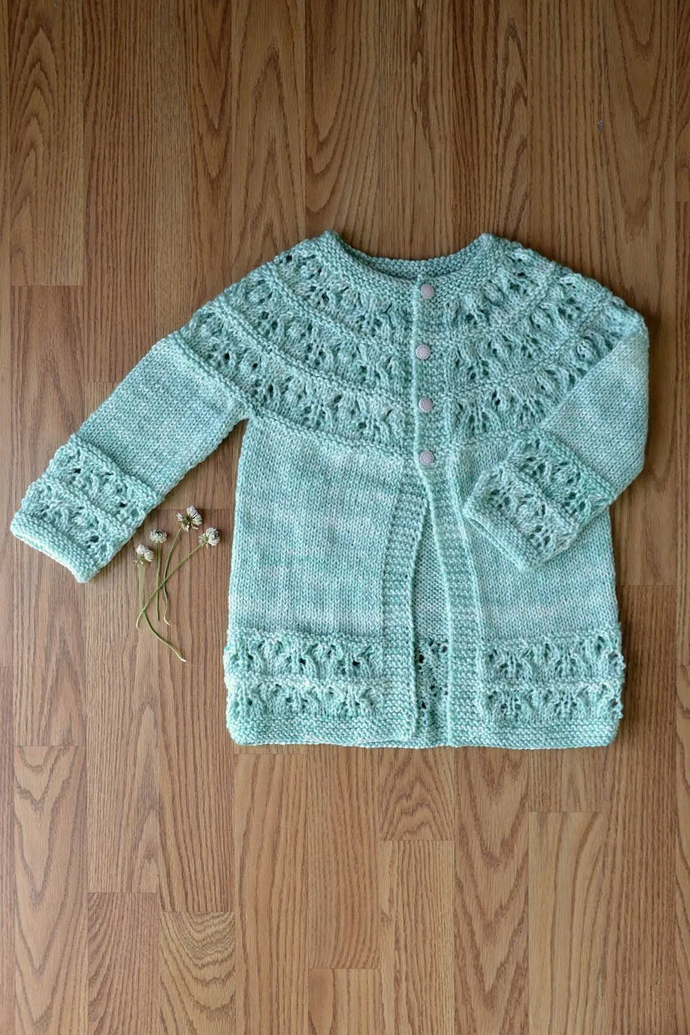 Cute as a Button Cardi