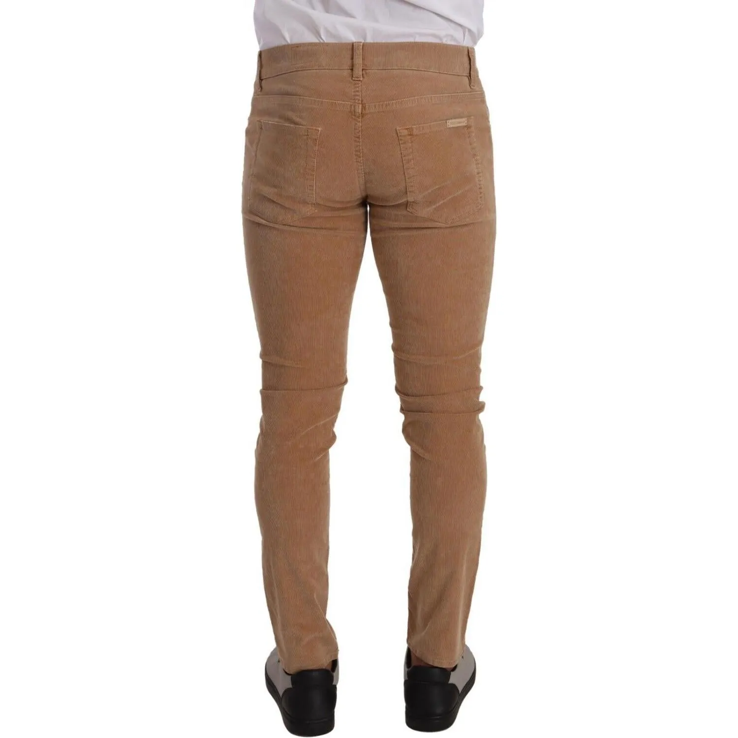 Dolce & Gabbana Elegant Slim Fit Corduroy Jeans