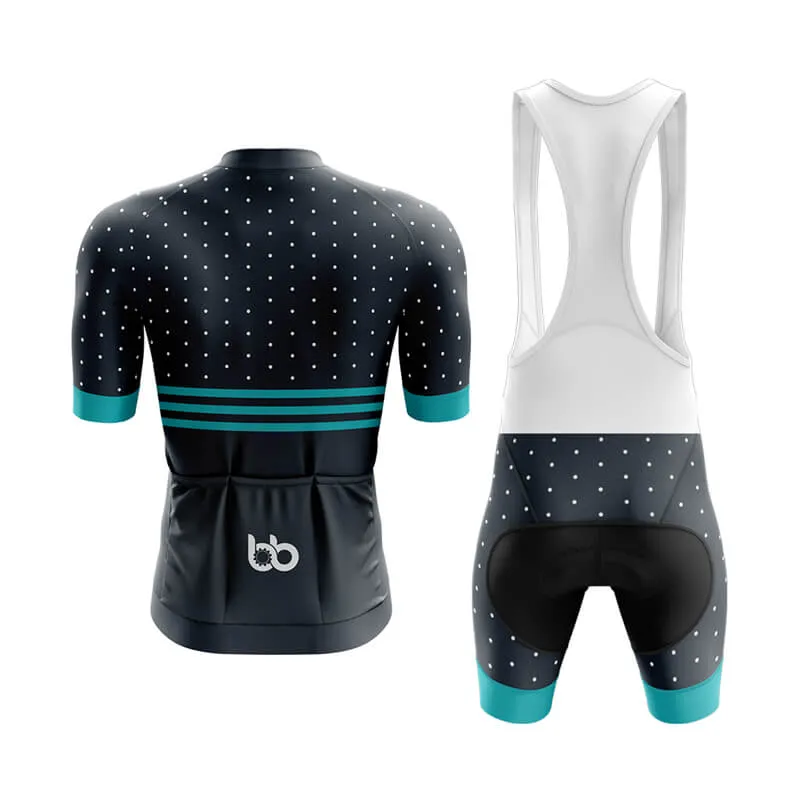 Dot and Stripe Aero Cycling Kit (Black)