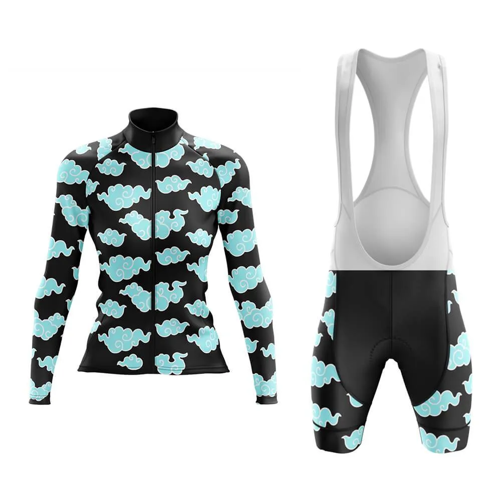 Elemental Cloud (Black) Aero Cycling Kit