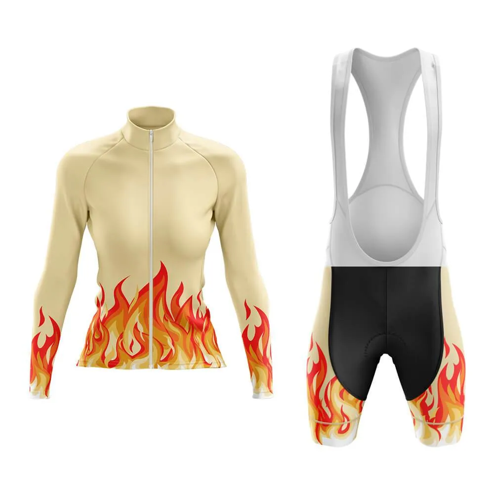 Elemental Fire (Yellow) Aero Cycling Kit