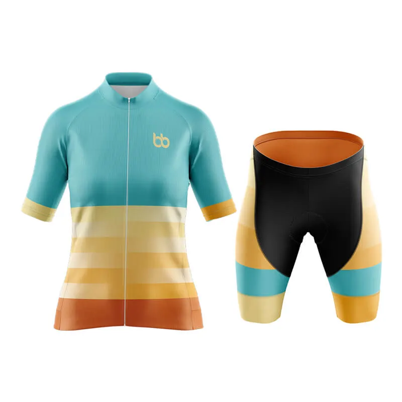 Gradient Frequency Aero Cycling Kit (Blue-Yellow-Brown)