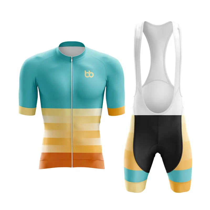 Gradient Frequency Aero Cycling Kit (Blue-Yellow-Brown)