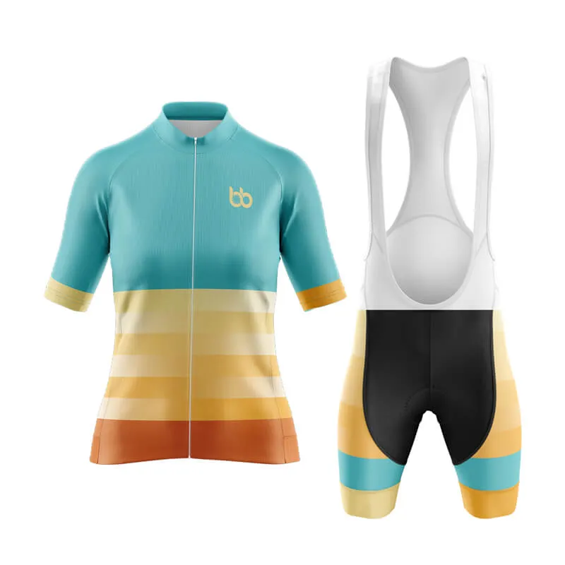 Gradient Frequency Aero Cycling Kit (Blue-Yellow-Brown)