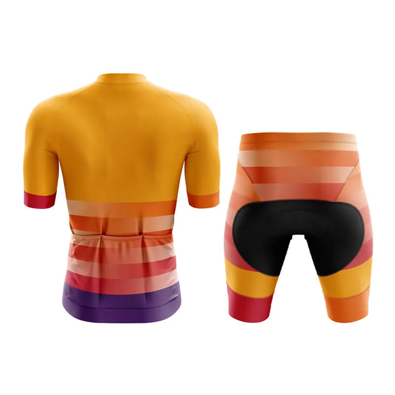 Gradient Frequency Aero Cycling Kit (Orange-Red-Violet)