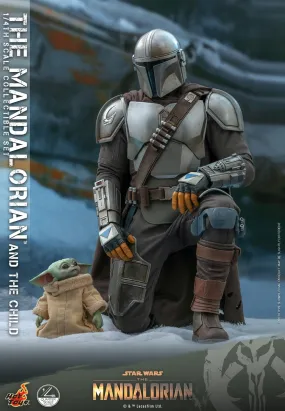 Hot Toys - QS016 - Star Wars™ The Mandalorian™ - 1/4th scale The Mandalorian & The Child Collectible Set