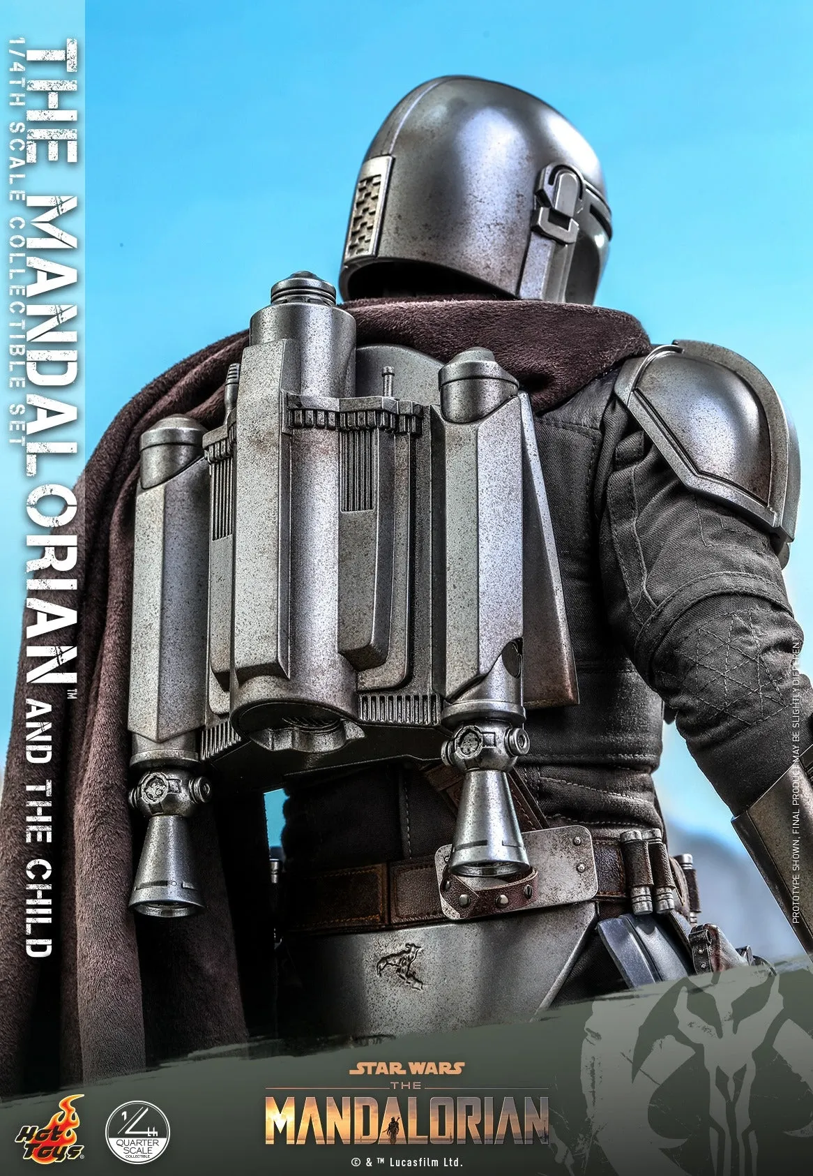 Hot Toys - QS016 - Star Wars™ The Mandalorian™ - 1/4th scale The Mandalorian & The Child Collectible Set