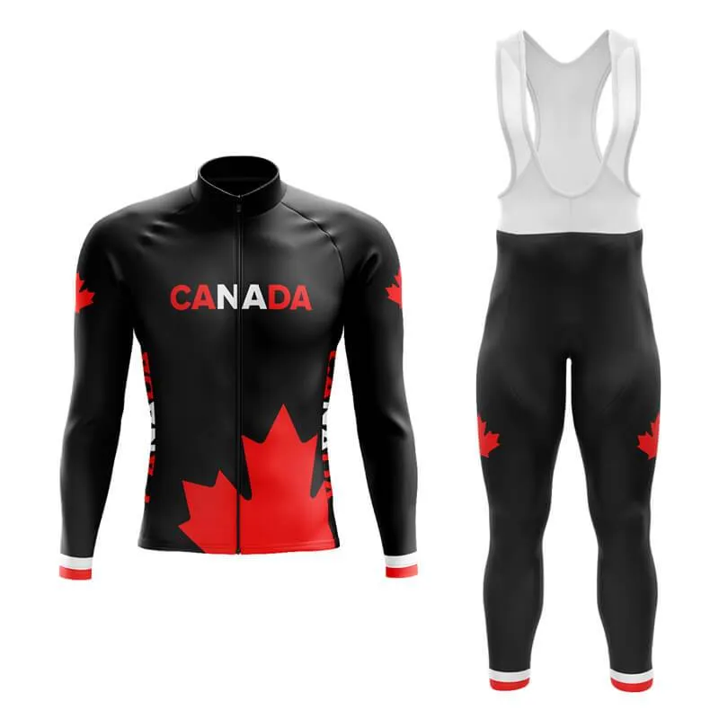 Invert Team Canada Aero Cycling Kit (Black)