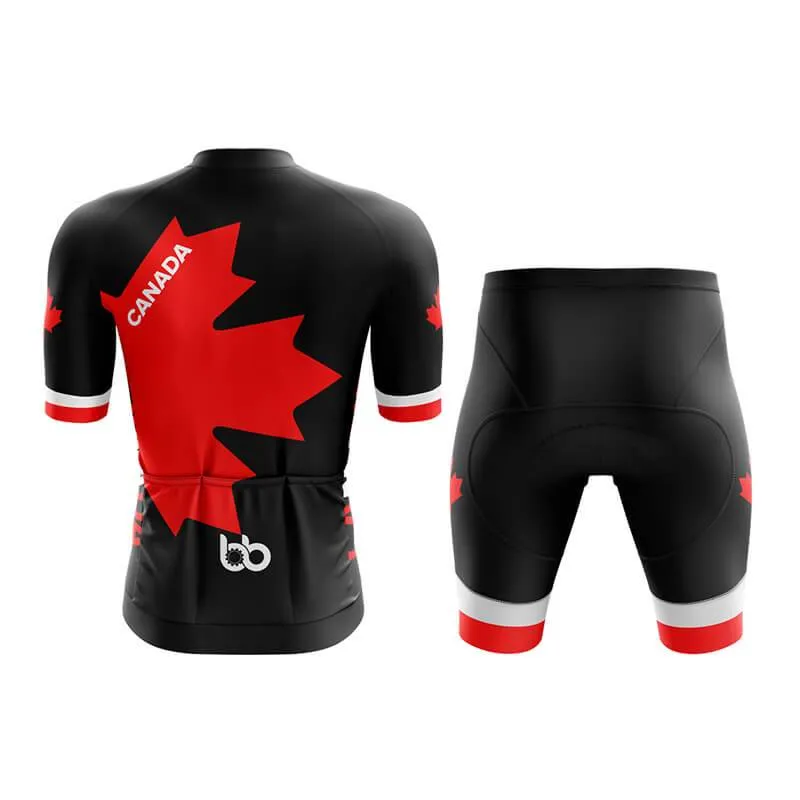 Invert Team Canada Aero Cycling Kit (Black)