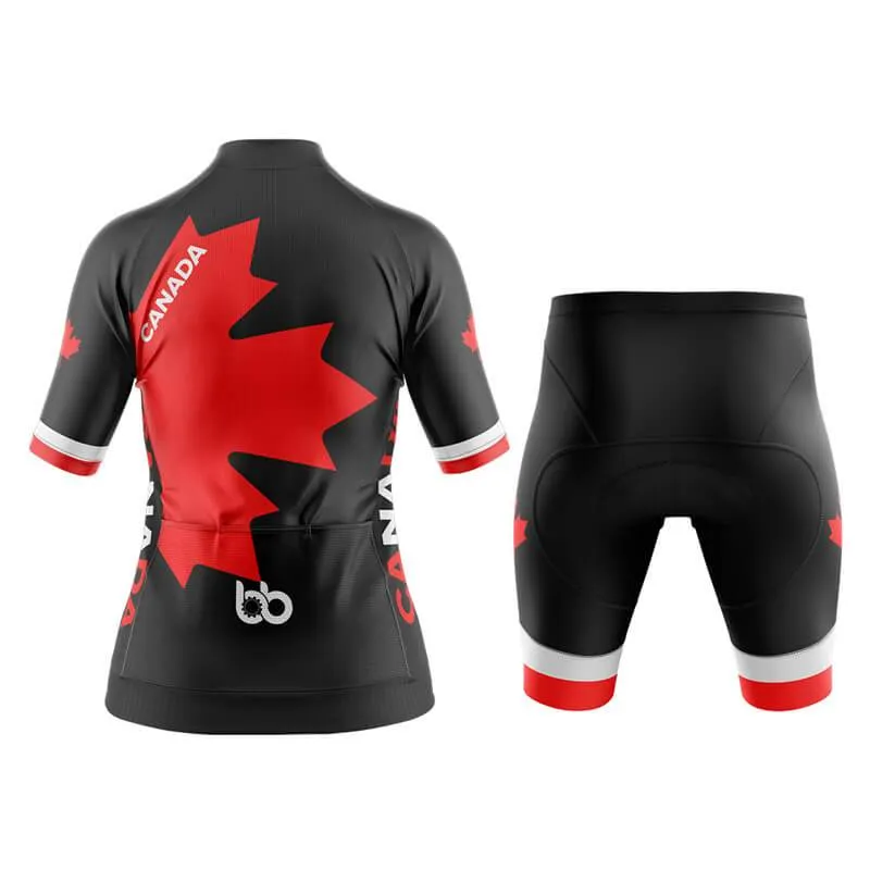 Invert Team Canada Aero Cycling Kit (Black)