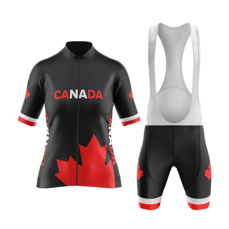 Invert Team Canada Aero Cycling Kit (Black)