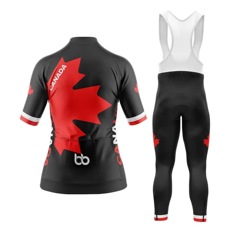 Invert Team Canada Aero Cycling Kit (Black)