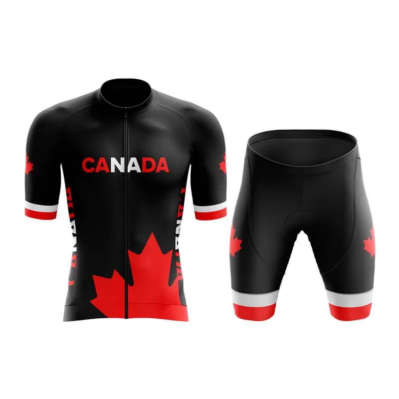 Invert Team Canada Aero Cycling Kit (Black)