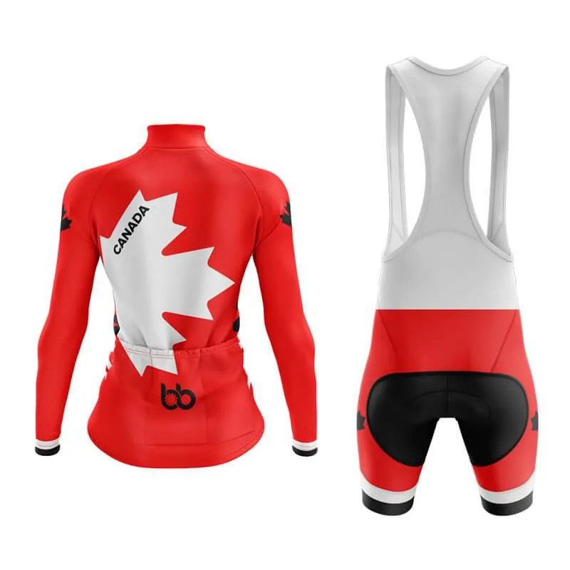 Invert Team Canada Aero Cycling Kit (Red)