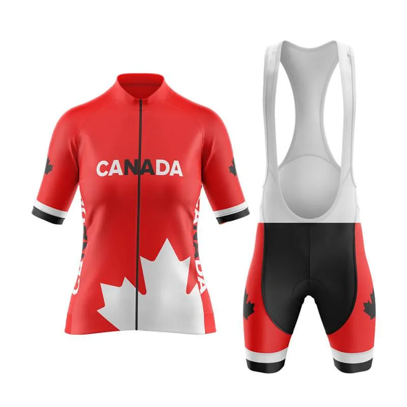 Invert Team Canada Aero Cycling Kit (Red)