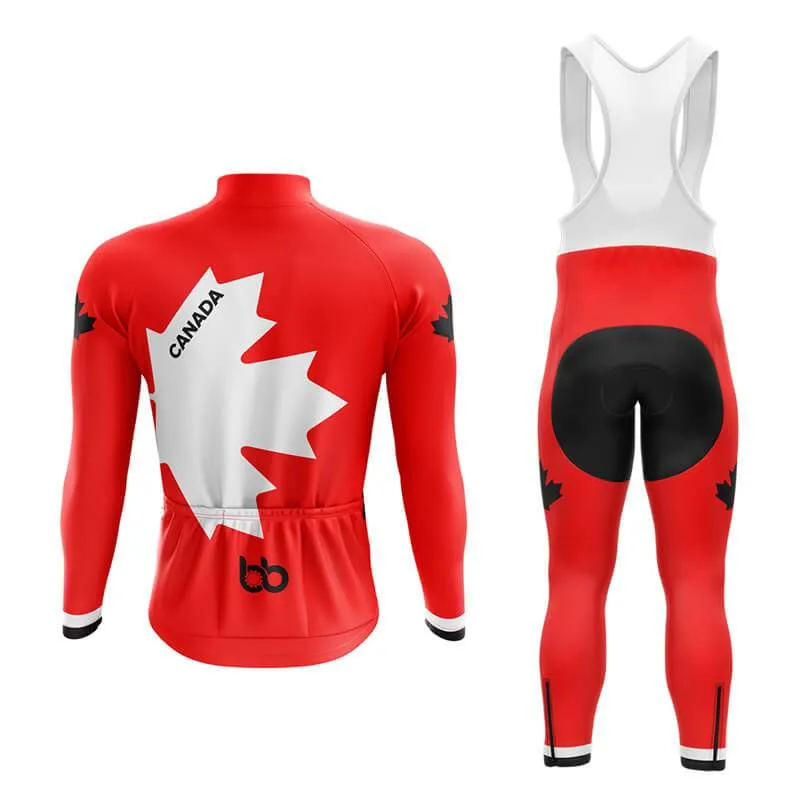 Invert Team Canada Aero Cycling Kit (Red)