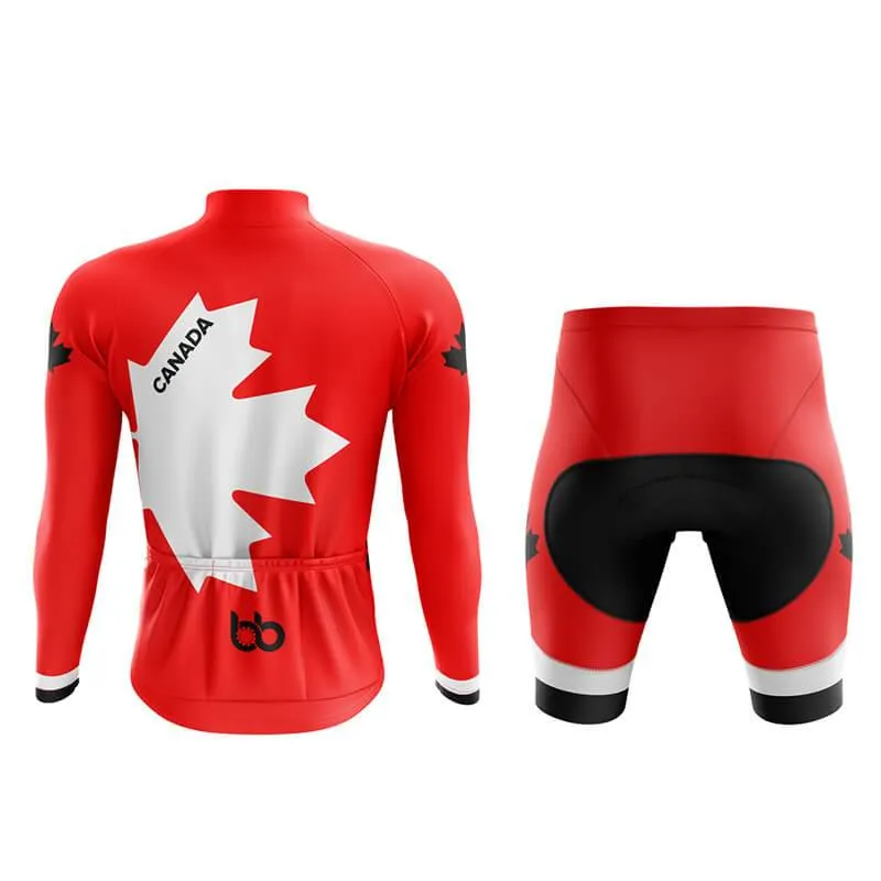 Invert Team Canada Aero Cycling Kit (Red)