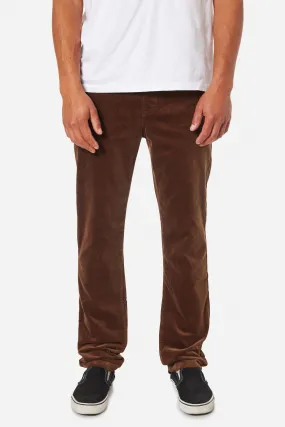 KATIN PIPELINE CORDUROY PANT - EARTH