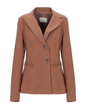 L' Autre Chose Women Blazer Brown 10 UK