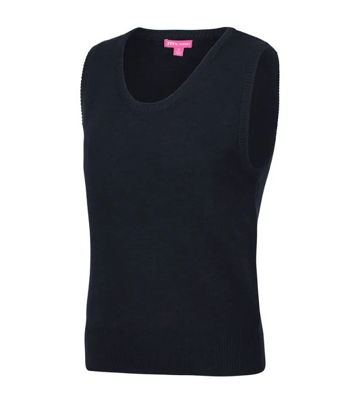 Ladies Knitted Corporate Crew Neck Vest