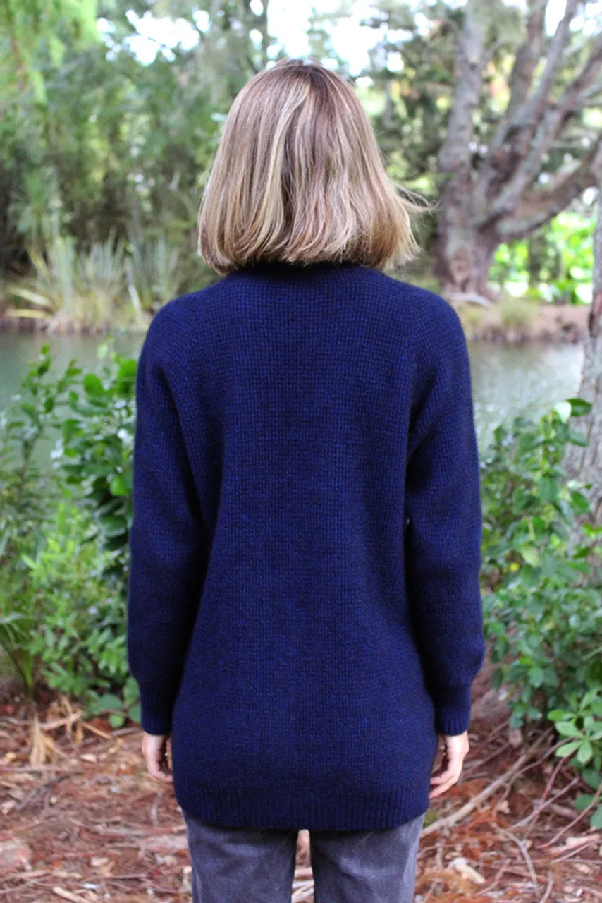 Lothlorian Boyfriend Cardigan - Possum Merino 9845