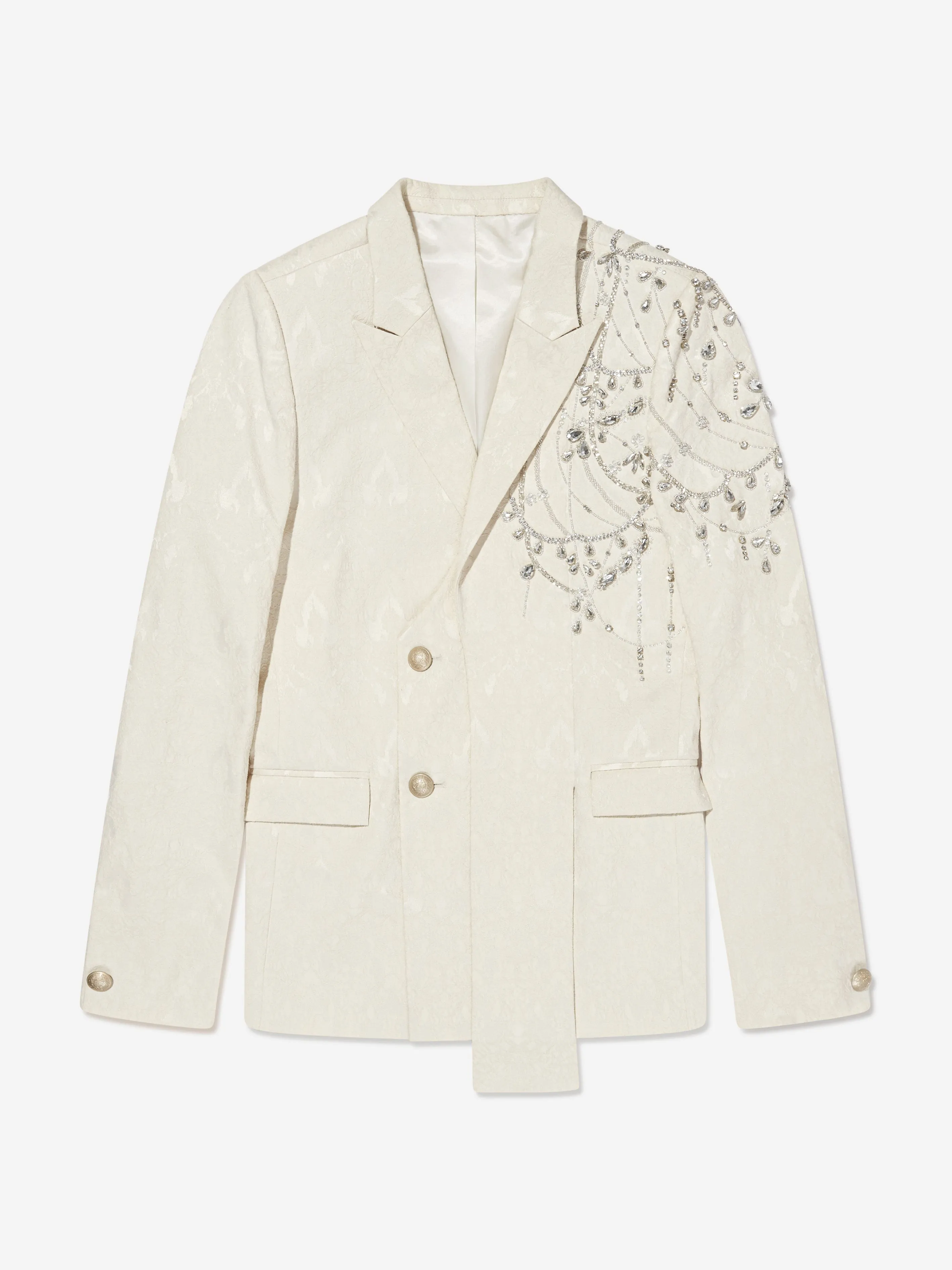 Maison Ava Boys Kevin Suit in Ivory