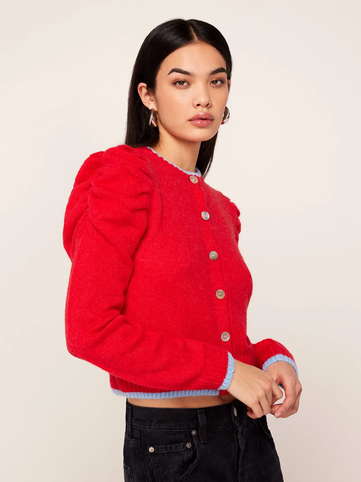 Matilda Watermelon Knit Cardigan