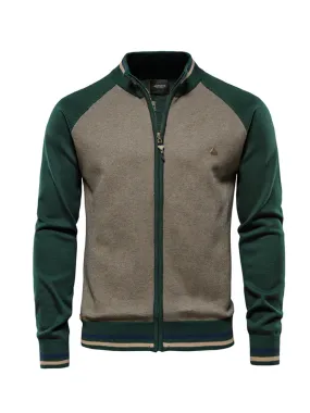 Men's Zip-Up Casual Cardigan Sweater