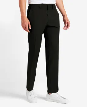 Modern-Fit Micro Check Stretch Trouser