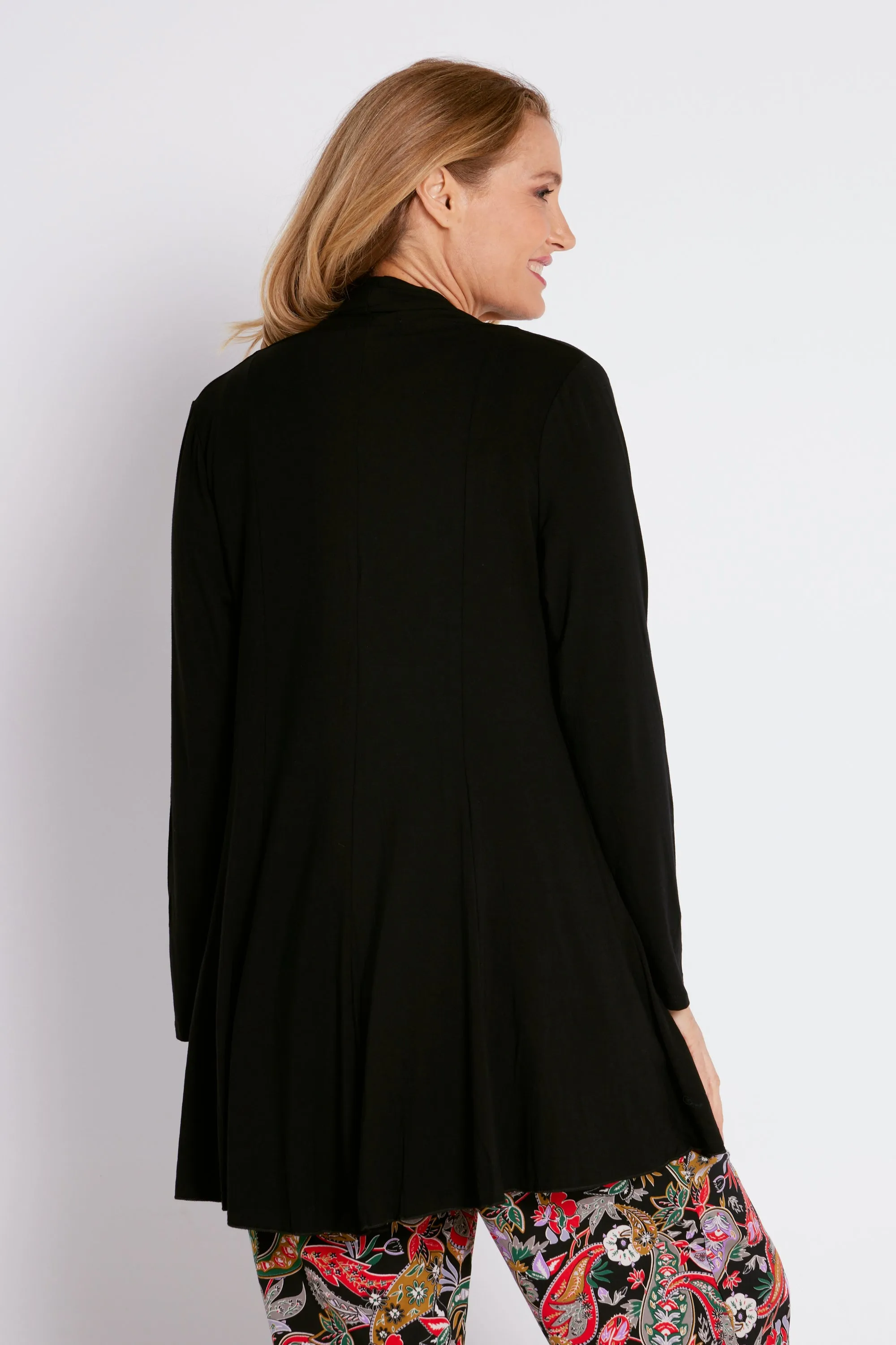 Oaklands Bamboo Cardi - Black