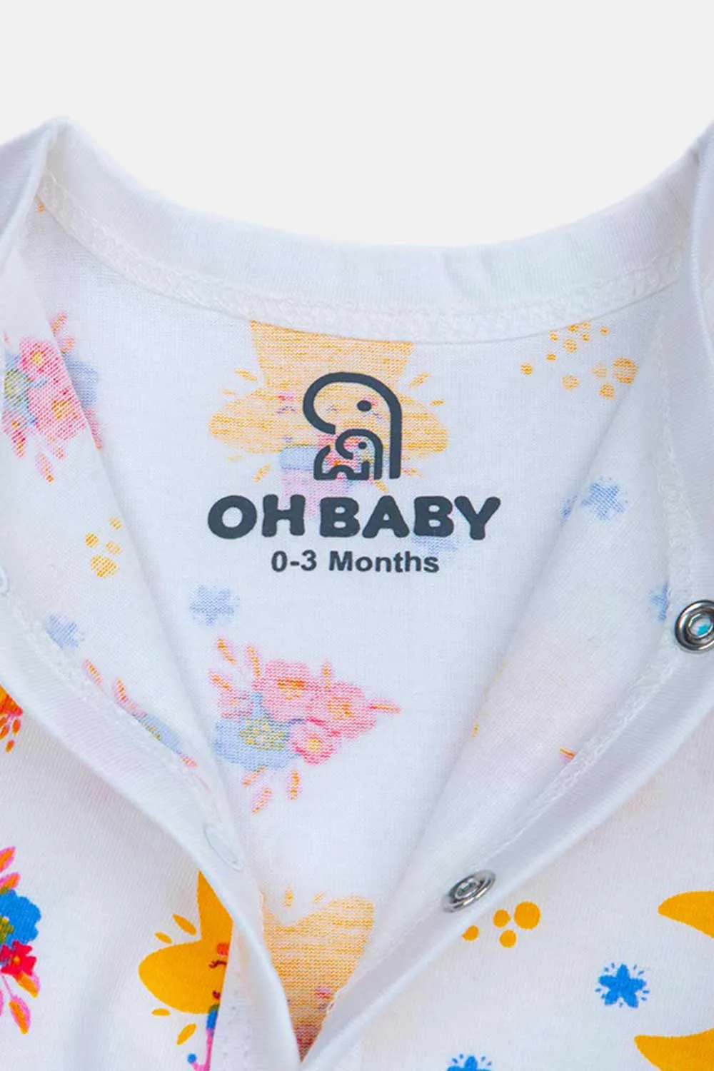 Oh Baby Star Print V- Neck Sleeveless - SL01