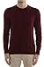 Polo Ralph Lauren Men Pony Cable Knit Crewneck Sweaters Burgundy Red XXLarge