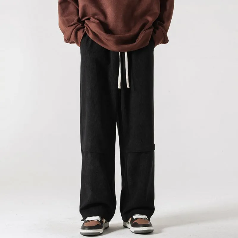 Retro Corduroy Loose Fit Pants