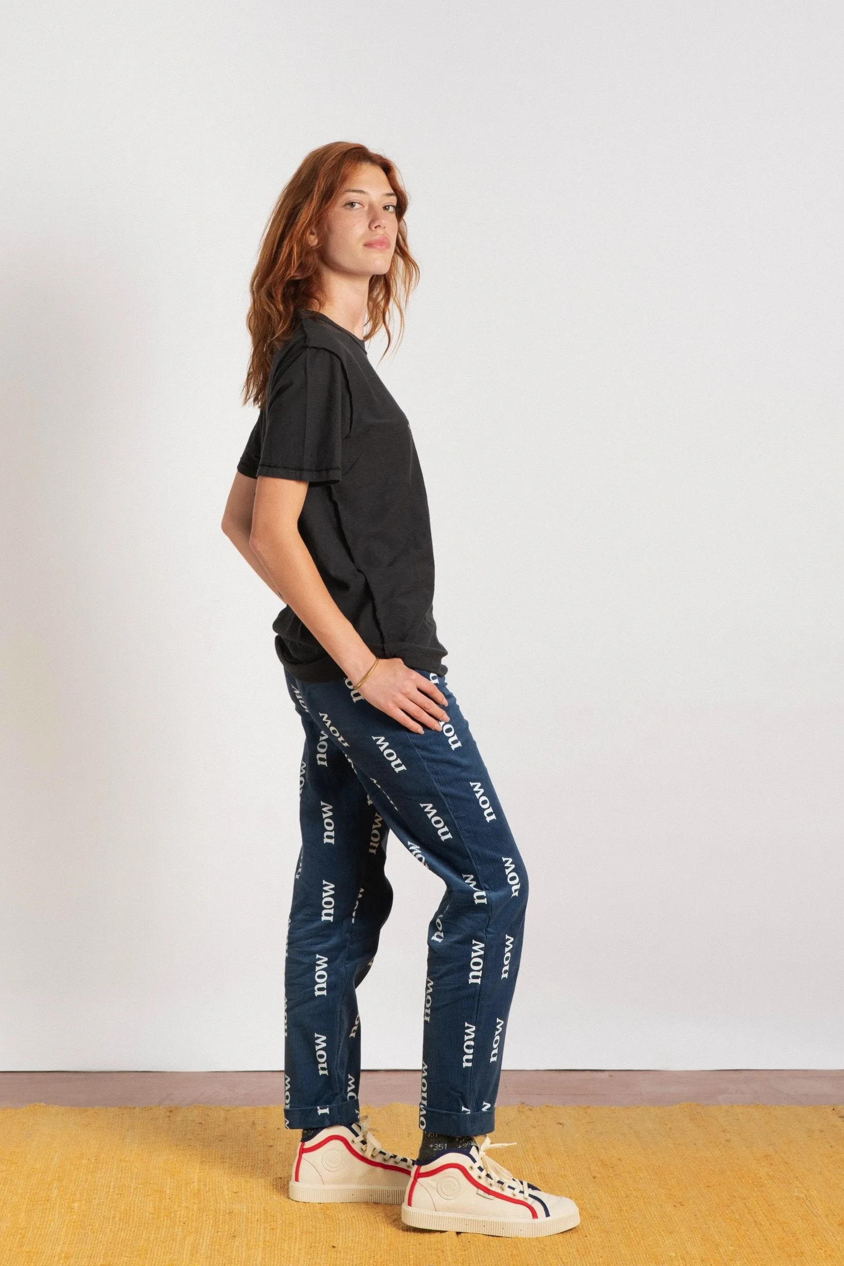 SPECIAL EDITION CORDUROY PANTS BLUE SHADOW