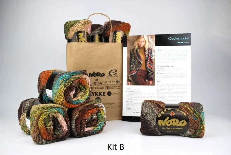 Taiyo Crochet Jacket Kit (Noro)