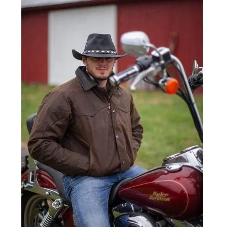 The Outback Trading Company Men's "Trailblazer" Oilskin Jacket