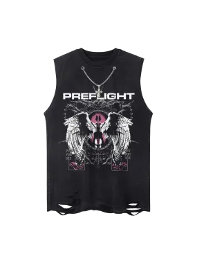 Thesupermade Angel Wings Street Rap Vest