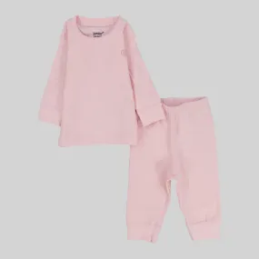 Unisex Pink Thermal Underwear Set