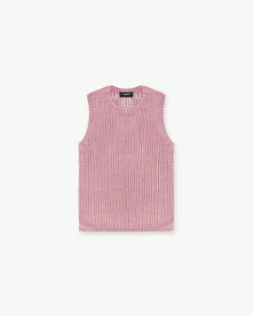 Washed Knit Vest - Sunrise